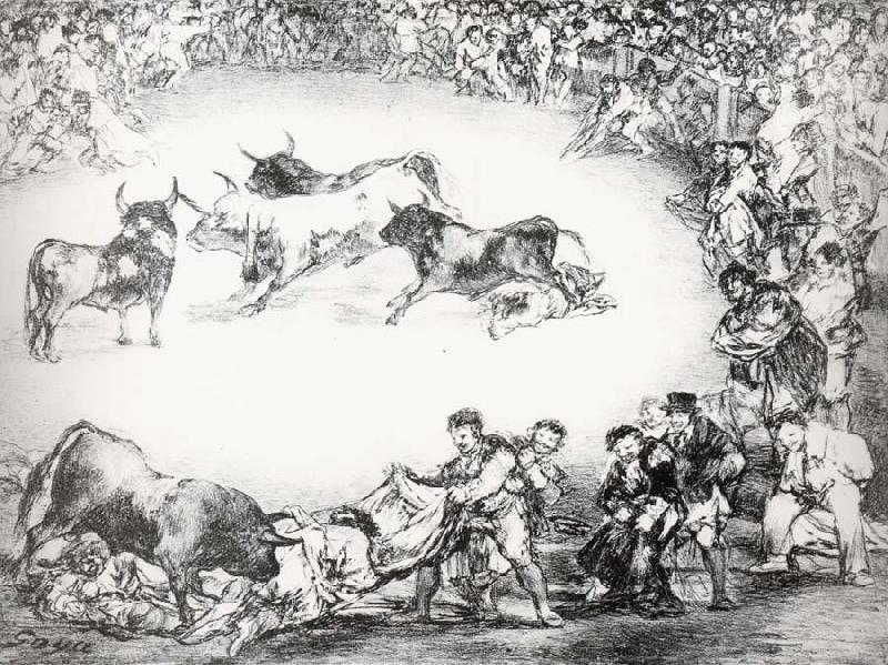 Francisco Goya Dibersion de Espana oil painting image